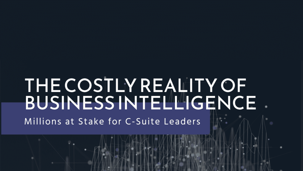 Business intelligence costs